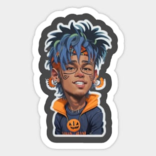 neymar brazil football Halloween Sticker